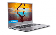 MEDION Akoya S15449 – Ordenador portátil de 15.6″ FullHD (Intel Core i5-1135G7, 8GB de RAM, 512GB SSD, Intel Iris Xe Graphics, sin Sistema Operativo) – Teclado Qwerty Español