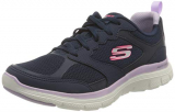 Skechers Flex Appeal 4.0, Zapatillas Mujer, Navy, 38 EU