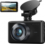 iZEEKER Cámara de Coche FHD 1080P Dashcam, Pantalla de 3 Pulgadas, 170° Gran Angular, Sensor G, Monitor de Aparcamiento, Detección de Movimiento, Grabación en Bucle, WDR