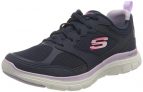 Skechers Flex Appeal 4.0, Zapatillas Mujer, Navy, 38 EU