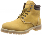 JACK & JONES Jfwstoke Nubuck Boot Noos, Botas Clasicas Hombre, Amarillo (Honey Honey), 43 EU