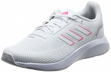 adidas Runfalcon 2.0, Road Running Shoe Mujer, Cloud White/Cloud White/Screaming Pink, 36 2/3 EU