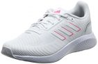 adidas Runfalcon 2.0, Road Running Shoe Mujer, Cloud White/Cloud White/Screaming Pink, 36 2/3 EU