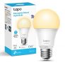 TP-Link TAPO L510E – Bombilla LED Inteligente, Bombilla WiFi sin necesidad de Hub, Blanco Cálido 2700K, Regulable,E27, 8.7W/ 806lm, Compatible Alexa, Echo y Google Home