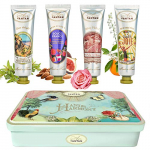 Regalos Para Mujer Caja Belleza 4 Crema De Manos Frances Manteca De Karite, Perfume Verbena, Rosa, Lirio De Los Valles, Almendras/Regalo Para Madre/Regalo Mujer/Regalo Cumpleaños