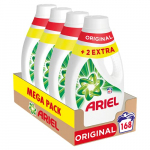 Ariel Detergente Lavadora Líquido, 168 Lavados (4 x 42), Original