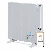 Mellerware – Emisor Térmico Bajo Consumo Comfy! 1200W WIFI | Programable 3 Modos +Temp. Ajustable + Función Ventana Abierta | Temporizador | Radiador Eléctrico Potente |20m2| Google Home Alexa |Medium