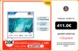 Televisión SMART TV 58 pulgadas METZ 58MUB6010 ANDROID TV 9,0 UHD Google asistente pantalla grande Control remoto por Voz 2 años de garantía|Smart TV|