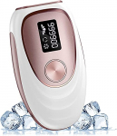 IPL Depiladora de Luz Pulsada 999,900 Flashes, Sistemas de Depilación Láser Indoloro Dispositivo Profesional con función de hielo para Piernas, Cara, Cuerpo