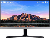 Samsung LU28R552UQRXEN – Monitor de 28″ sin marcos 4K (3840×2160, 4 ms, 60 Hz, HDR10, FreeSync, LED, IPS, 16:9, 1000:1, 300 cd/m², 178°, HDMI 2.0, Base en V) Gris Oscuro