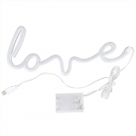 Rehomy Luces nocturnas de neón, paredes USB/pilas luces de neón luces LED de luz luces para dormitorio