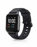 Smartwatch,Deporte Reloj de Fitness,con IP68 Waterproof,Relojes Inteligentes,Actividad Monitores de Datos Físicos,Compatible con Android iOS Negro