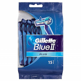Gillette BlueII Plus Maquinillas Desechables para Hombre x15
