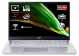 Acer Swift 3 SF314-43-R1PS – Ordenador Portátil 14″ Full HD (AMD Ryzen 5 5500U, 8GB RAM, 512GB SSD, UMA Graphics, Windows 10 Home) Color Plata – Teclado QWERTY Español