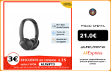 Philips TAUH202 Bluetooth®   Auriculares Inalambricos, Con micrófono, Aislantes de ruido, Plegables, 15 h de reproducción|Auriculares y audífonos|