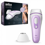 Braun Silk Expert Pro 3 PL3111 – Depiladora Luz Pulsada (IPL) de Última Generación, Depilación Permanente, Blanco/Lila