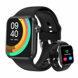 Reloj inteligente para hombre y mujer de 1,58 pulgadas con pantalla táctil para iOS, Android con monitor de sueño, SpO2, IP68, impermeable, rastreador de fitness, información, reloj deportivo