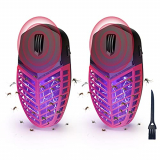 ALIFOR Lámpara Antimosquitos,Repelente Ultrasónico 2 en 1 de Control de Plagas,Anti Cucarachas, Moscas, Mosquitos, Ratones, Arañas,100% Inofensivo para Mascotas y Humanos (2paquete)