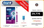 Oral B PRO 600 Cross Action Colour Edition, cepillo de dientes eléctrico recargable, limpieza 3D, modo de limpieza diario, 1 cabezal|Cepillos de dientes eléctricos|