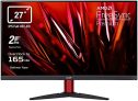 Acer Nitro KG272S – Monitor IPS ZeroFrame (69 cm/27″, Full HD 1920 x 1080, Tiempo de Respuesta 2 ms, 165 Hz, HDMI, DP, Contraste 100M:1, FreeSync) Color Negro
