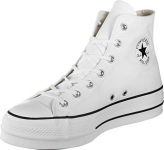 Converse Chuck Taylor All Star Lift – Hi – Blanco/Negro/Blanco Canvas