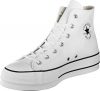 Converse Chuck Taylor All Star Lift – Hi – Blanco/Negro/Blanco Canvas