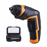 Atornillador Eléctrico, Destornillador eléctrico Inalámbrico par de 4 Nm, apriete con bloqueo de seguridad, 30 Accesorios,2000 mAh Li-ion 3.6 V, con cable de carga USB, luz LED – SDP50DC