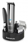 Taurus Hipnos Power – Barbero con cuatro cabezales intercambiables, color gris