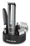 Taurus Hipnos Power – Barbero con cuatro cabezales intercambiables, color gris