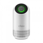 Ufesa PF4500 Purificador de Aire con Sistema de Filtrado 3 Capas: Pre filtro + Carbono Activo + HEPA. Neutraliza el 99.97% de Polvo y Bacterias, Hasta 40m², 3 Velocidades, Silencioso 30dB(A)