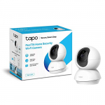 TP-Link TAPO C200 – Cámara IP WiFi 360°, Cámara de Vigilancia FHD 1080p, Visión nocturna, Admite tarjeta SD, Audio Doble Vía, Detección de movimiento, Control Remoto, Compatible con Alexa