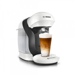 Bosch Hogar TASSIMO Style, Cafetera de Cápsulas, Compacta, Blanco