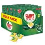 Fairy Original All in One, Pastillas Lavavajillas, 125 cápsulas (5 x 25) Limón, Mega Pack