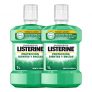 Listerine Enjuague Bucal Protección Dientes y Encías, Pack de 2 x 1000 ml