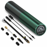 ICARMAINT Compresor de Aire Portátil – Mini Bomba Eléctrica para Bicicleta y Inflador de Neumáticos de Coche, 140PSI, Batería Recargable de 3000mAh – Adecuado para Coches, Motos y Bicicletas