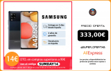 Samsung A42 5G, Smartphone 4+128GB, 5000mAh, carga rápida, Snapdragon 750G, cámaras traseras (x4), pantalla super amoled 6,6”|Teléfonos móviles|