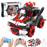 Coche Teledirigido,546PC Stem Bloques de Construcción Coche Teledirigido,Aplicación y Control Remoto,Codificación de Bricolaje,Baterías Recargables Coche Radiocontrol para Regalos