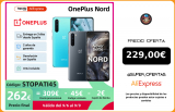 OnePlus Nord, Versión Global, 8GB/12GB RAM 128GB/256GB ROM, Snapdragon 765G 5G móvil, 6.44» 90Hz Pantalla AMOLED, 48MP Cámaras 30W NFC; 9.6~9.9 Código Limitado  80€: SONE80|Teléfonos móviles|