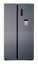 INFINITON SBS-668WDIX – Frigorífico combi americano, Inox, 559 Litros, No Frost, Alto 177cm, Dispensador de agua, FreshZone, LECO System, Clase F (A++)